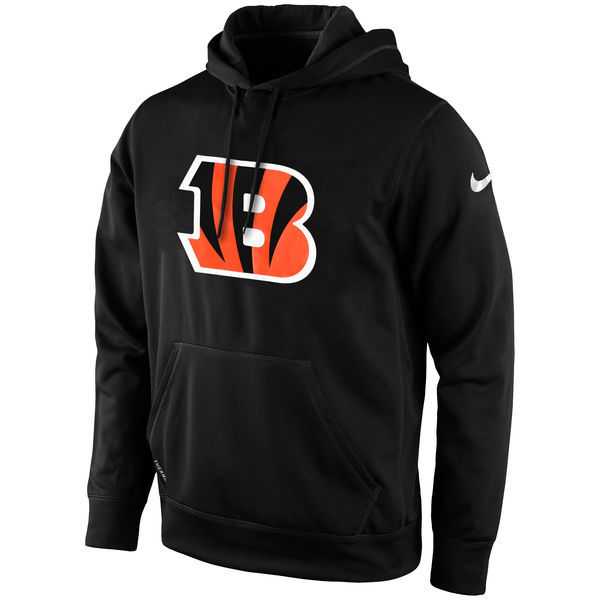 Men's Cincinnati Bengals Nike KO Logo Essential Hoodie - Black,We sell and wholesale Men's Cincinnati Bengals Nike KO Logo Essential Hoodie - Black on line form chian!